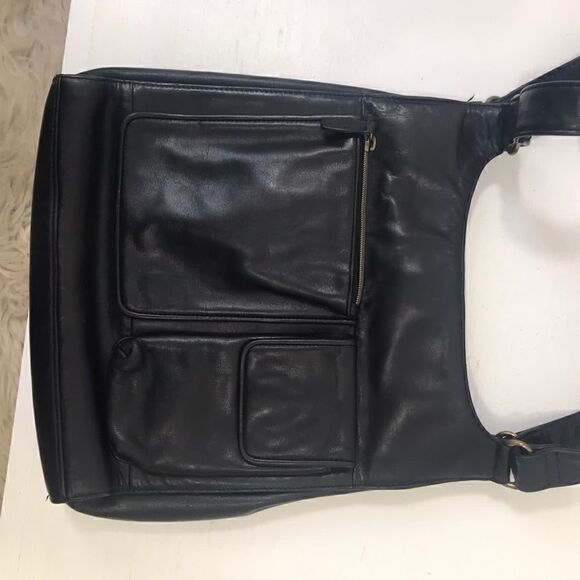 Fossil #75082 Black Shoulder Bag - Picture 4 of 8